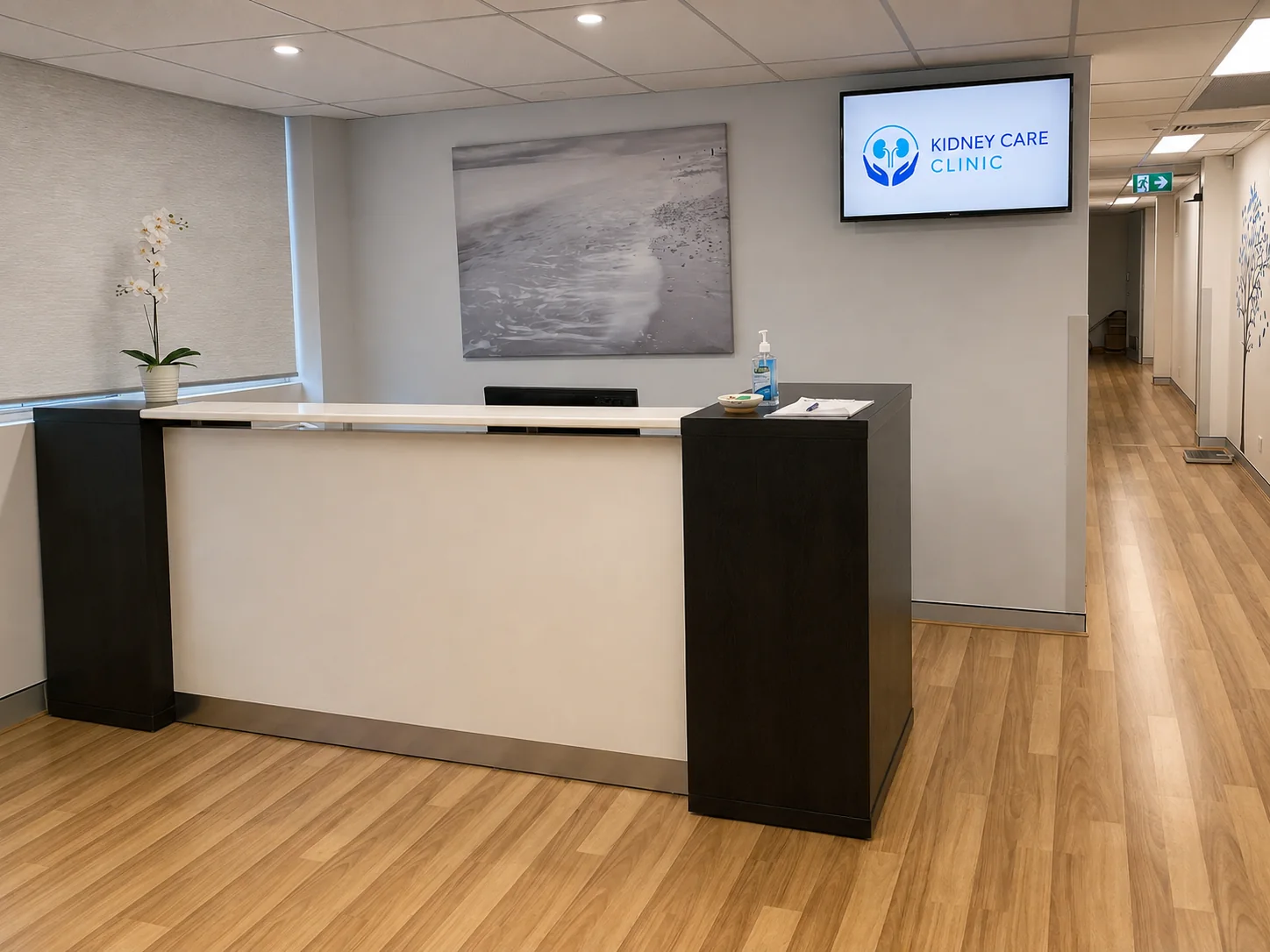 Kidney Care Clinic reception